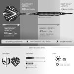 CyeeLife Soft tip Darts Set with Brass Barrel,Professional Darts Plastic Tip,Aluminum/PC Shafts + 6 Flights + 30 Soft Tip + 20 O Ring + 2 Flight Protectors + 1 Dart Case for Electronic Dartboard