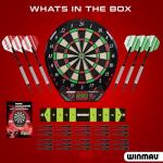 Winmau Ton Machine Electronic Dart Board Set