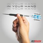 RED DRAGON Gerwyn Price Iceman Ultimate 50 Piece Darts Set - Includes 22 Gram Steel Tip Brass Darts, Hardcore Flights, Shafts (Stems) and Accessories