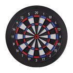 DARTSLIVE Home Electronic Dartboard, Bluetooth Compatible with Online Play, for Soft Tip Darts, 15.5 Inch Diameter Regulation Size Dartboard for Indoor Play, Black
