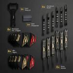 Professional Steel Tip Darts Set with Case