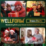 WELLFORM Professional Steel Tip Darts Set 22g/28g