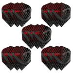 Harrows Taipan Dart Flights | 5 x Sets Darts Flights (15 Flights Total) I 100 Micron Dart Flights I Premium Extra Strong Made in UK I Professional Darts Accessories