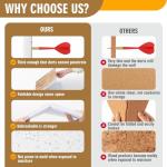 Hahafelt Felt Wood Grain Dart Board Wall Protectors Square Dart Board Backing Tiles Dartboard Backboard Cork Backboard Alternative(Burlywood,36 x 24 x 0.5 Inch)