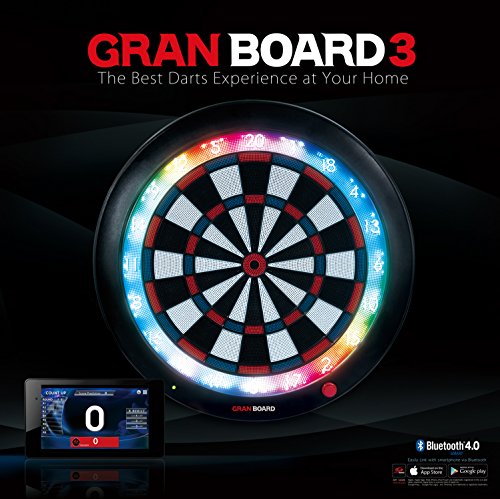 GRANBOARD 3s Bluetooth Electronic Dartboard - Blue Edition