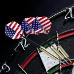 Dartfellas USA American Flag Stars & Stripes America250 Patriot Strong Standard Dart Flights (3 Sets)