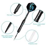 Accmor Darts Metal Tip Set, 12 Pack Steel Tip Darts Darts Set 24Grams Professional Metal Darts