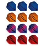 Red Dragon Hardcore Extra Thick Dart Flights - 12 Pack