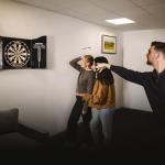 Winmau Skull Design Dartboard Cabinet