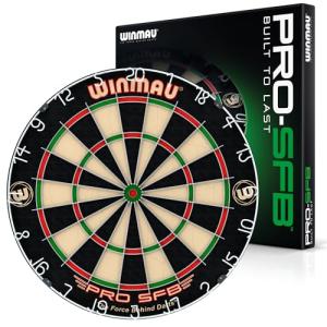 WINMAU Professional SFB Dartboard with Bristle Material