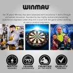WINMAU Professional SFB Dartboard with Bristle Material