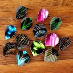 90Pcs Durable Dart Flights with Protectors