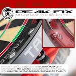 Target Darts TOR Steel Tip Dartboard Set