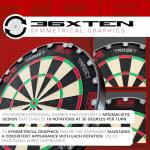 Target Darts TOR Steel Tip Dartboard Set