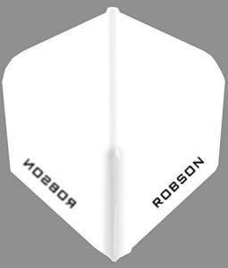 PerfectDarts 1 x Set Robson Dart Flights Standard White
