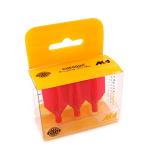 Black Scorpion CUESOUL TERO AK4 Dart Flights Slim with 7 Colors,Set of 3 pcs (Red)