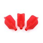 Black Scorpion CUESOUL TERO AK4 Dart Flights Slim with 7 Colors,Set of 3 pcs (Red)