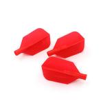 Black Scorpion CUESOUL TERO AK4 Dart Flights Slim with 7 Colors,Set of 3 pcs (Red)