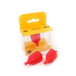 Black Scorpion CUESOUL TERO AK4 Dart Flights Slim with 7 Colors,Set of 3 pcs (Red)