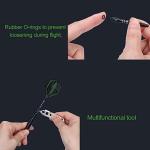 12 Pack Darts Metal Tip Set 22/24 Grams, Steel Tip Darts with Premium Black Green Aluminum Shafts, Extra 50 Rubber O-Rings 6 Nylon Shafts 24 Flights 12 Spring Rings 16 Flights Protector 1 Tool Kit