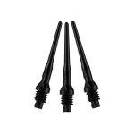 Viper by GLD Products Dart Accessory: Tufflex II 2BA Thread Soft Tip Dart Points, Black, 500 Pack,37-1602-01