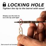 Viper by GLD Products 2BA Tufflex Tips S.S. Super Short Soft Tip Dart Points, Black, 100 Pack