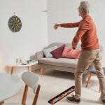 Amyhill 2 Pcs Dart Floor Marker Dart Throw Line Accessories for Players Party Game, 23.23 x 4.15 Inches