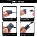 CyeeLife Darts V-Sharp Sharpening Stone,Dart Sharpener,Easy polishing and deburring, Long-Lasting Sharpness,Dart Accessories (4 Pack)