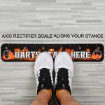 Amyhill 2 Pcs Dart Floor Marker Dart Throw Line Accessories for Players Party Game, 23.23 x 4.15 Inches