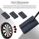 CyeeLife Darts V-Sharp Sharpening Stone,Dart Sharpener,Easy polishing and deburring, Long-Lasting Sharpness,Dart Accessories (4 Pack)