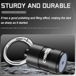 CyeeLife Portable Dart Sharpener Keyring Tool