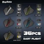 MageRabbit 195-Piece Dart Accessories Kit