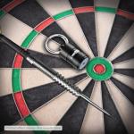 CyeeLife Portable Dart Sharpener Keyring Tool