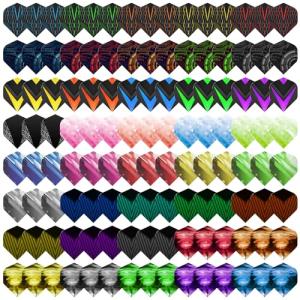 120PCS Durable Standard Dart Flights - 40 Sets