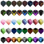 120PCS Durable Standard Dart Flights - 40 Sets