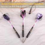 120PCS Durable Standard Dart Flights - 40 Sets