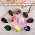 120PCS Durable Standard Dart Flights - 40 Sets