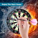 120PCS Durable Standard Dart Flights - 40 Sets