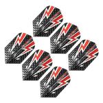 PATIKIL Slim Dart Flights 6 Pack - Unique Design