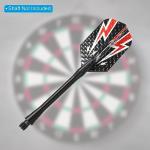 PATIKIL Slim Dart Flights 6 Pack - Unique Design