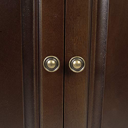 Brown Traditional Dartboard Cabinet by American Legend