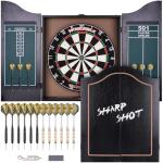 WIN.MAX Bristle Steel Tip Dartboard Set with Darts