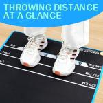 Turnart Non-Slip Dart Mat with Throw Line