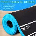 Turnart Non-Slip Dart Mat with Throw Line