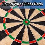 GSE 18" Self-Healing Bristle Dart Board Set