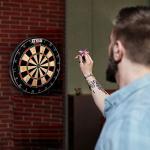 GSE 18" Self-Healing Bristle Dart Board Set
