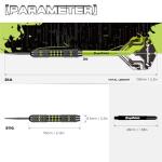 MageRabbit Professional Steel Tip Darts Set - 6 Pieces