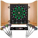 CyeeLife Electronic Dartboard Set with Cabinet