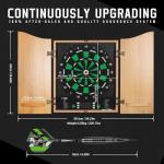 CyeeLife Electronic Dartboard Set with Cabinet