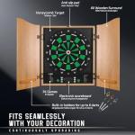CyeeLife Electronic Dartboard Set with Cabinet